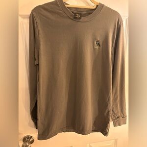 Octobers Very Own Olive Green Short Sleeve Logo T Shirt Size Small